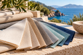 Stoffmuster für Premium Outdoorstoffe